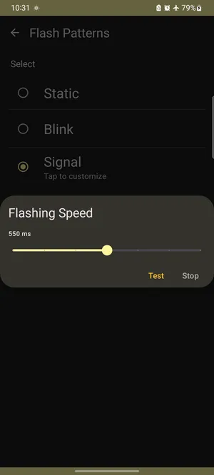 Flashy Alarm